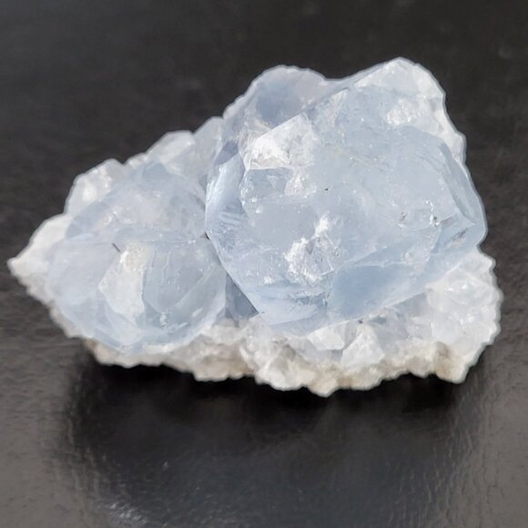 Celestite Crystal Cluster Mineral Raw - Picture 2 of 8